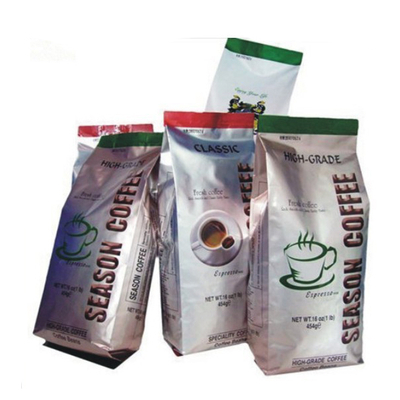 coffee and tea packaging no zipper - Buy Customized coffee packaging
