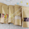 snack and candy craft paper packaging bags, ziplock stand up bags with window