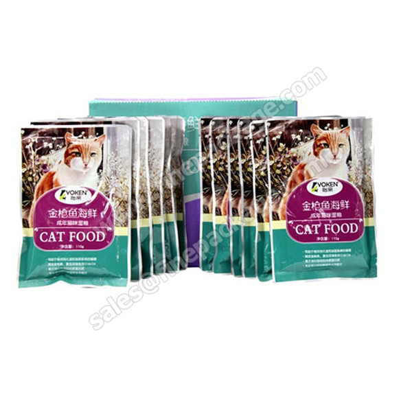 printed pet food bag,cat food bag stand up ziplock pouch Buy pet