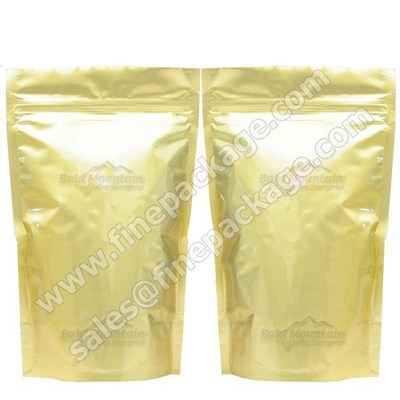 Customized stand up ziplock plastic coffee bean packaging bag/food packaging aluminum plastic bags /coffee bag