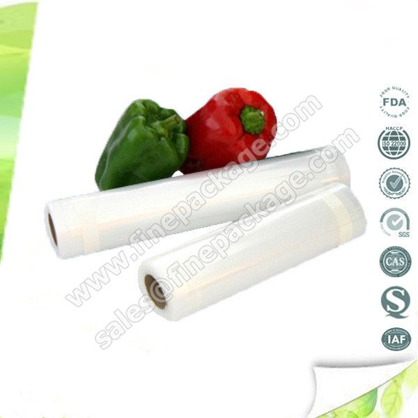 embossed vacuum bags and film for vegetables and meat