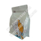 aluminium foiled block bottom pouch, foiled square bottom bags for food, side gusset block bottom food packaging pouch